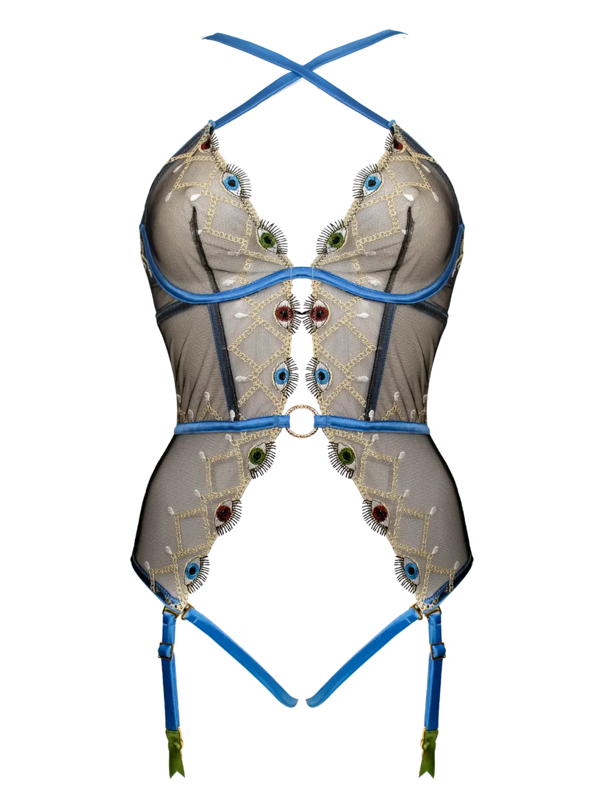 Leonora Plunge Harness Basque – view 2