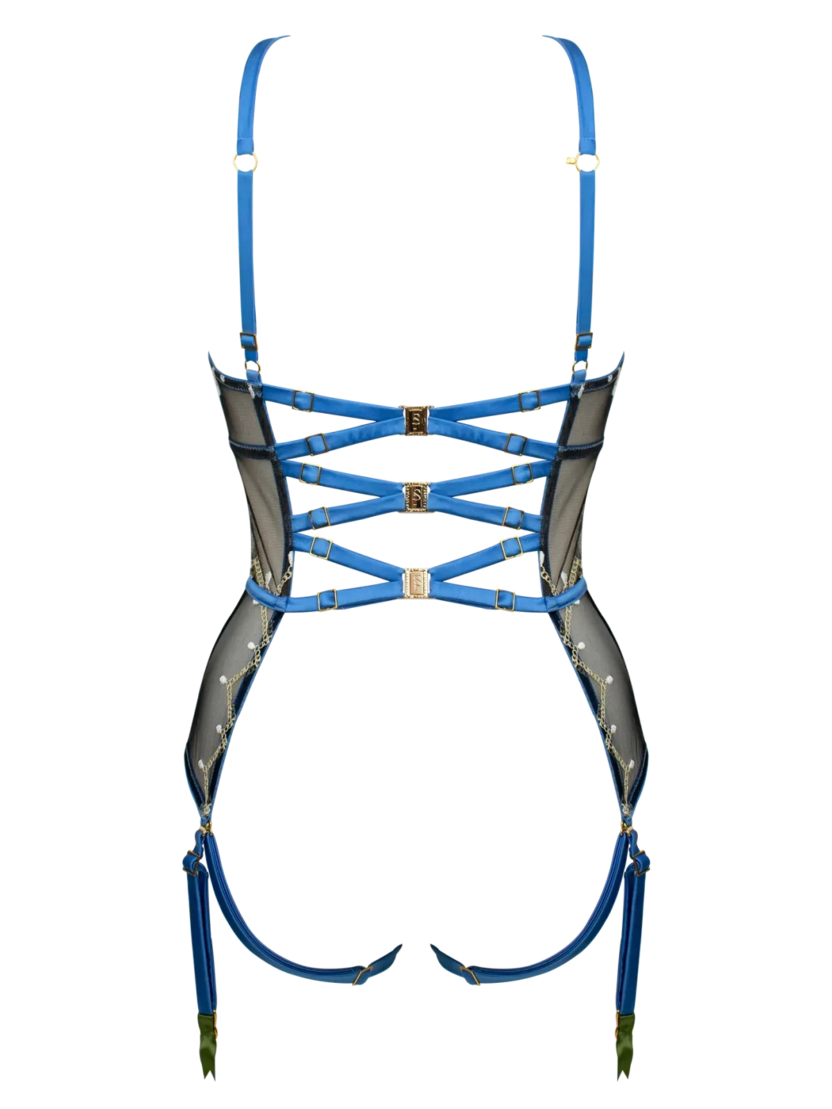 Leonora Plunge Harness Basque – view 4