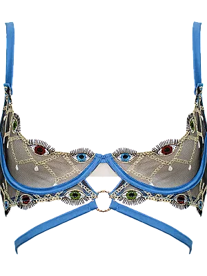 Leonora Harness Quarter Cup Bra – view 2