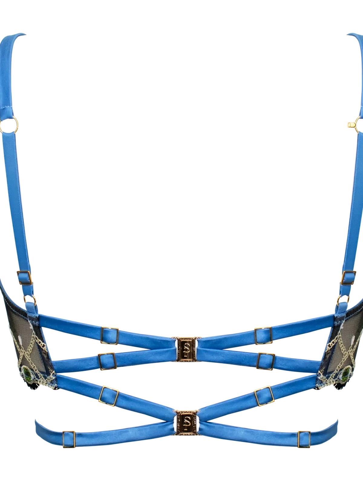 Leonora Harness Quarter Cup Bra – view 4