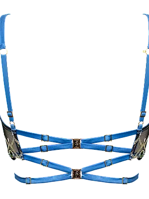 Leonora Harness Quarter Cup Bra – view 4