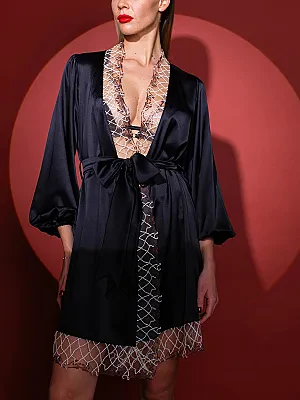 Fatima Balloon Sleeve Robe – view 3