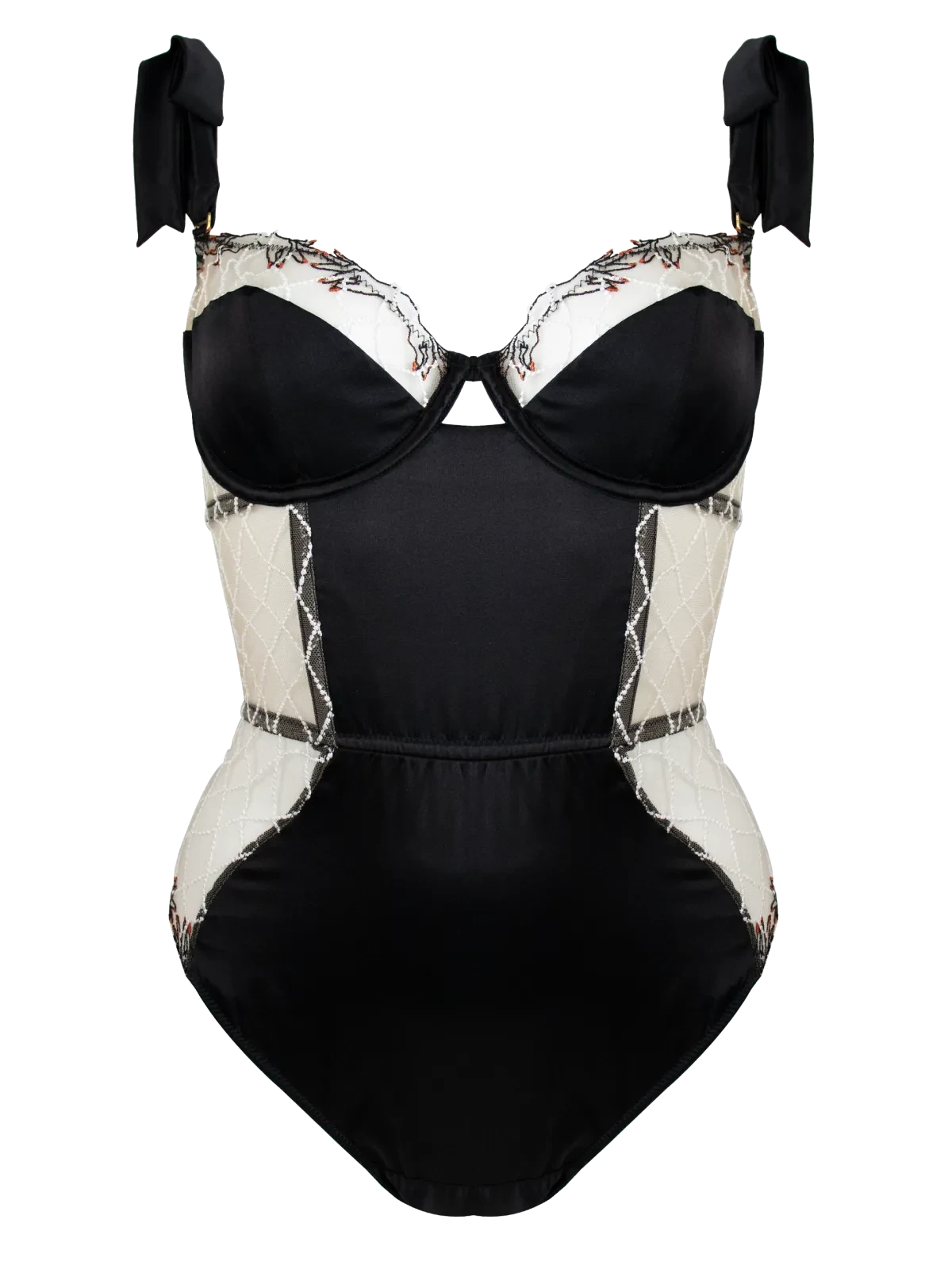 Fatima Balconette Cup Hourglass Bodysuit – view 2
