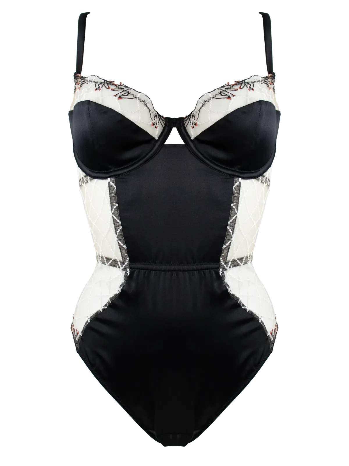 Fatima Balconette Cup Hourglass Bodysuit – view 4