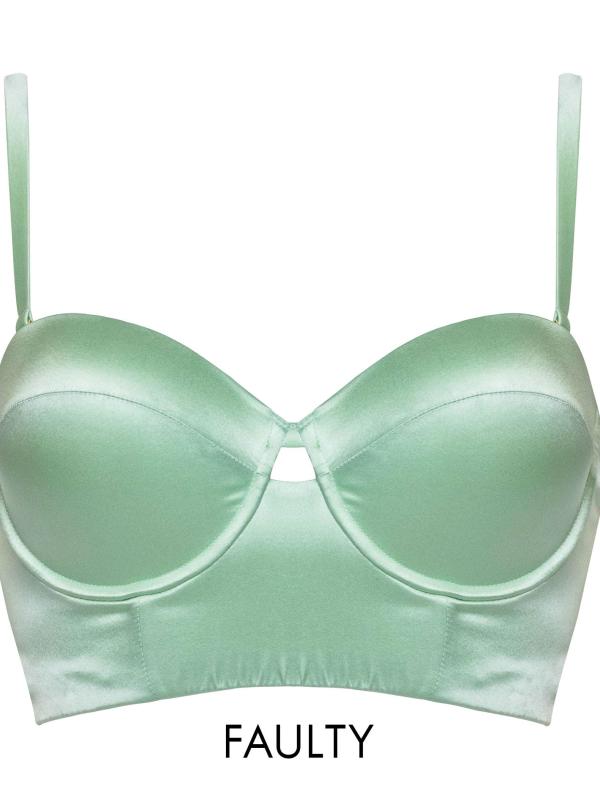 Petra Sage Longline Bra Faulty - 5