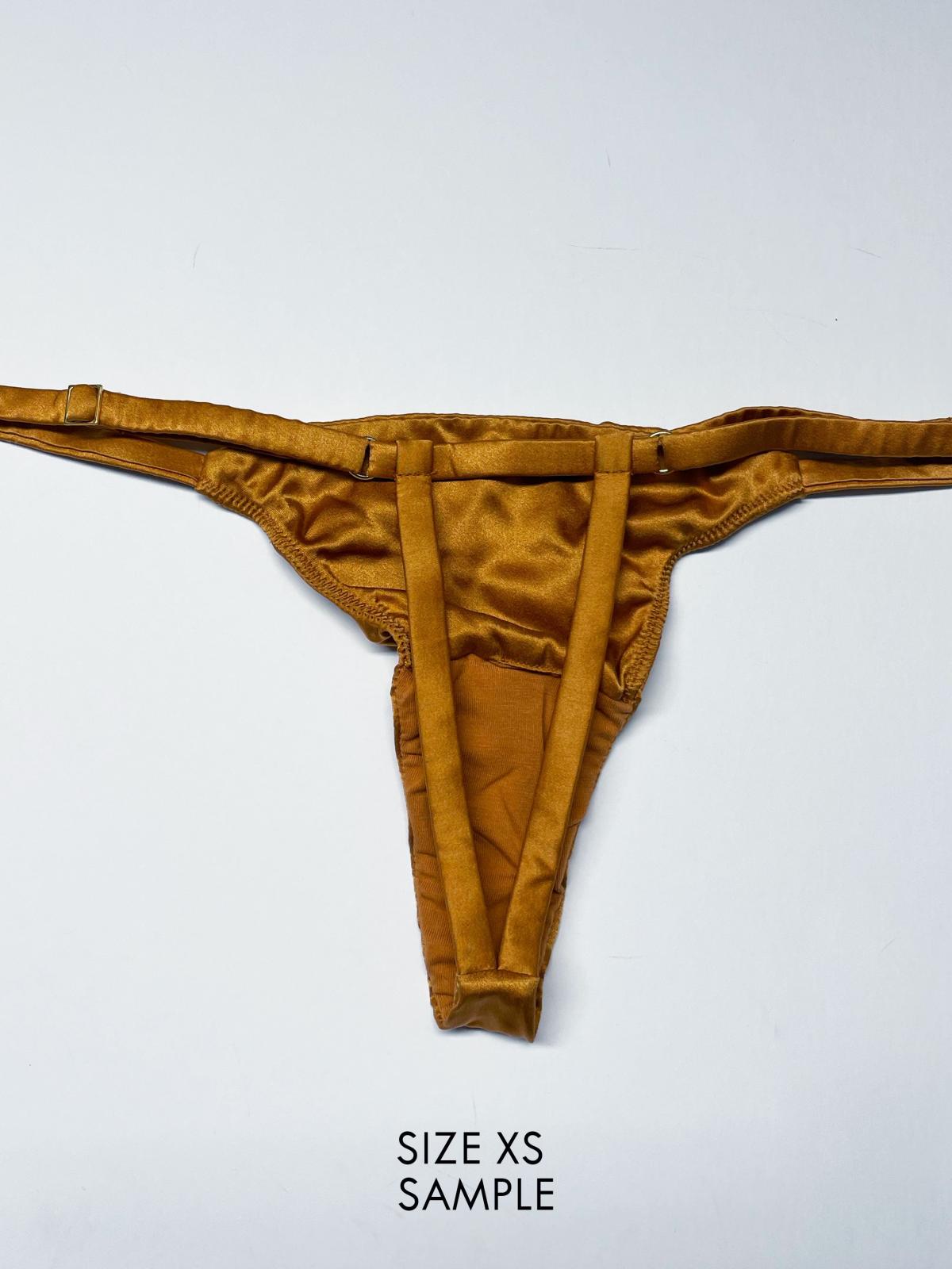 Petra Amber Strap Thong Sample - XS – view 4