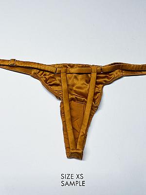 Petra Amber Strap Thong Sample - XS – view 4