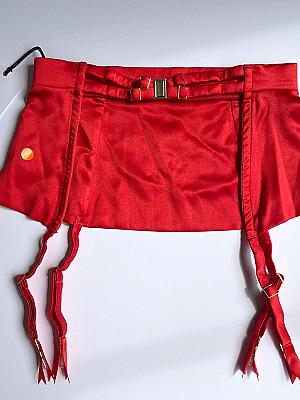 Petra Scarlet Longline Suspender Faulty - XS – view 3