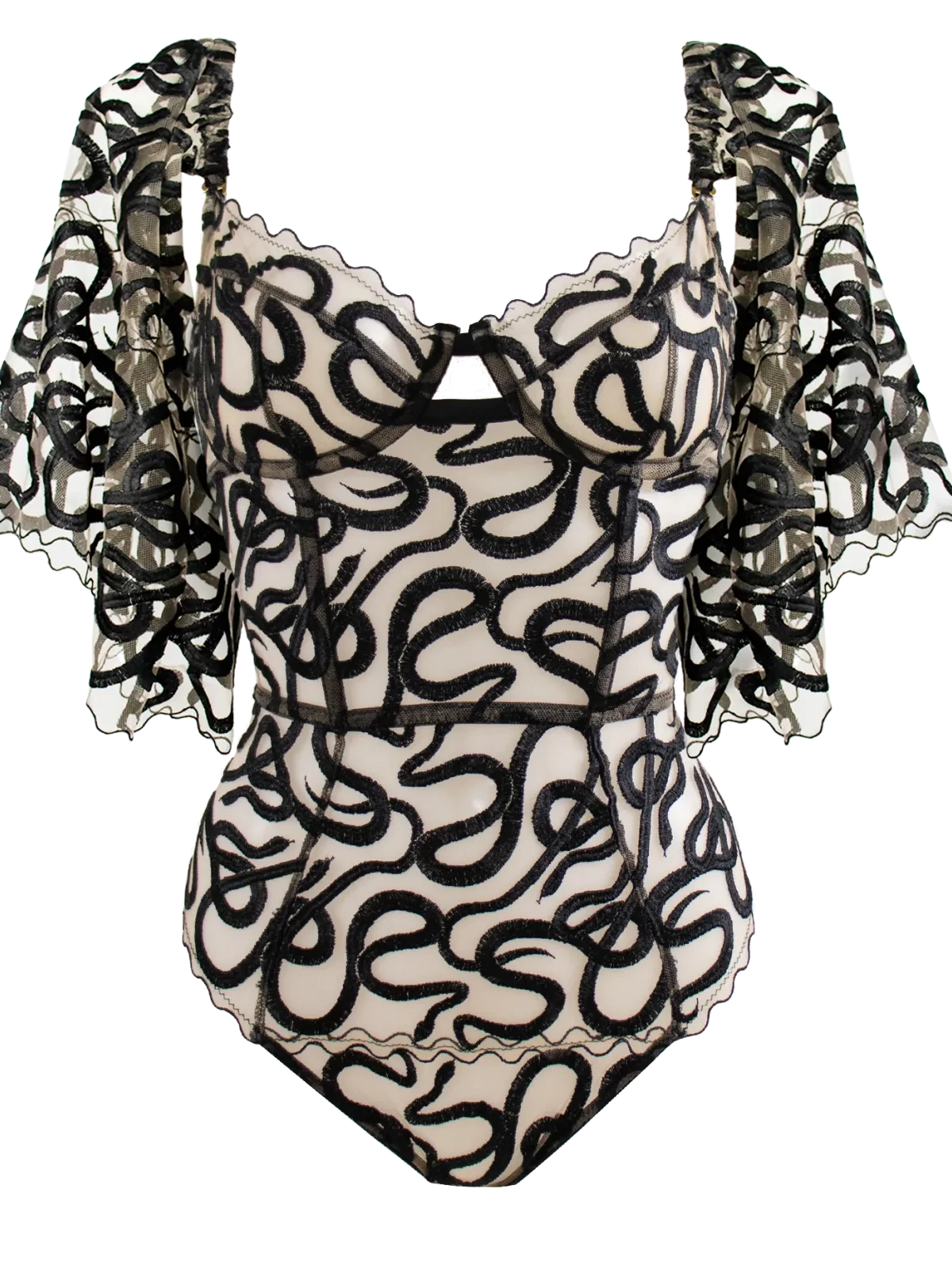 Naga Balconette Bodysuit – view 4