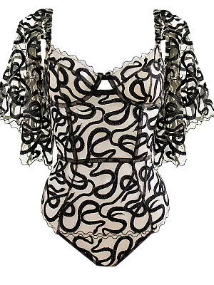 Naga Balconette Bodysuit – view 4