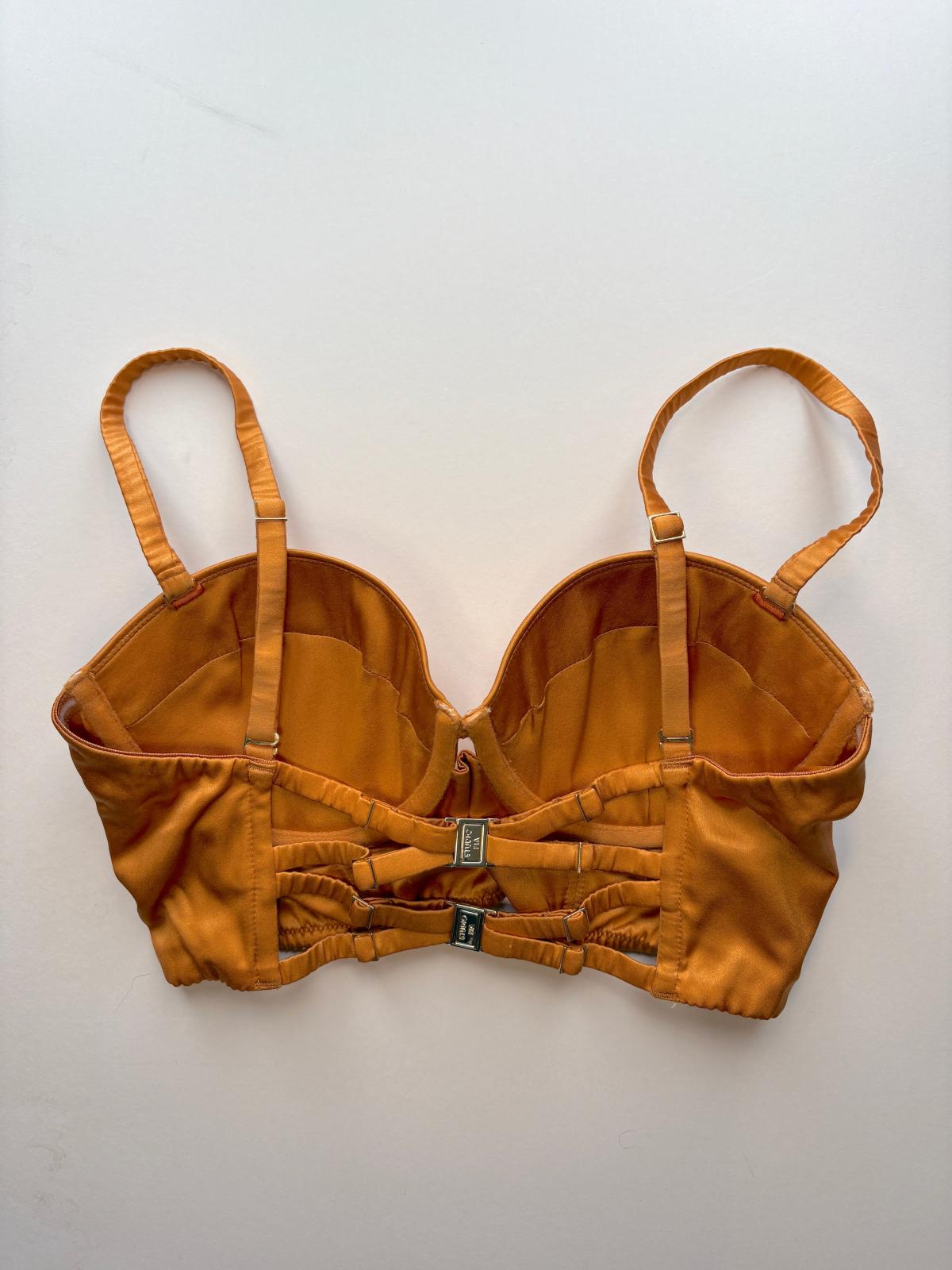 Petra Amber Longline Bra sample - size 8 – view 2