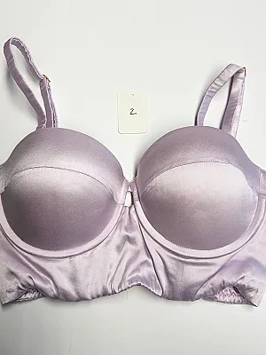 Petra Lilac Longline Bra Sample - 9 – view 2