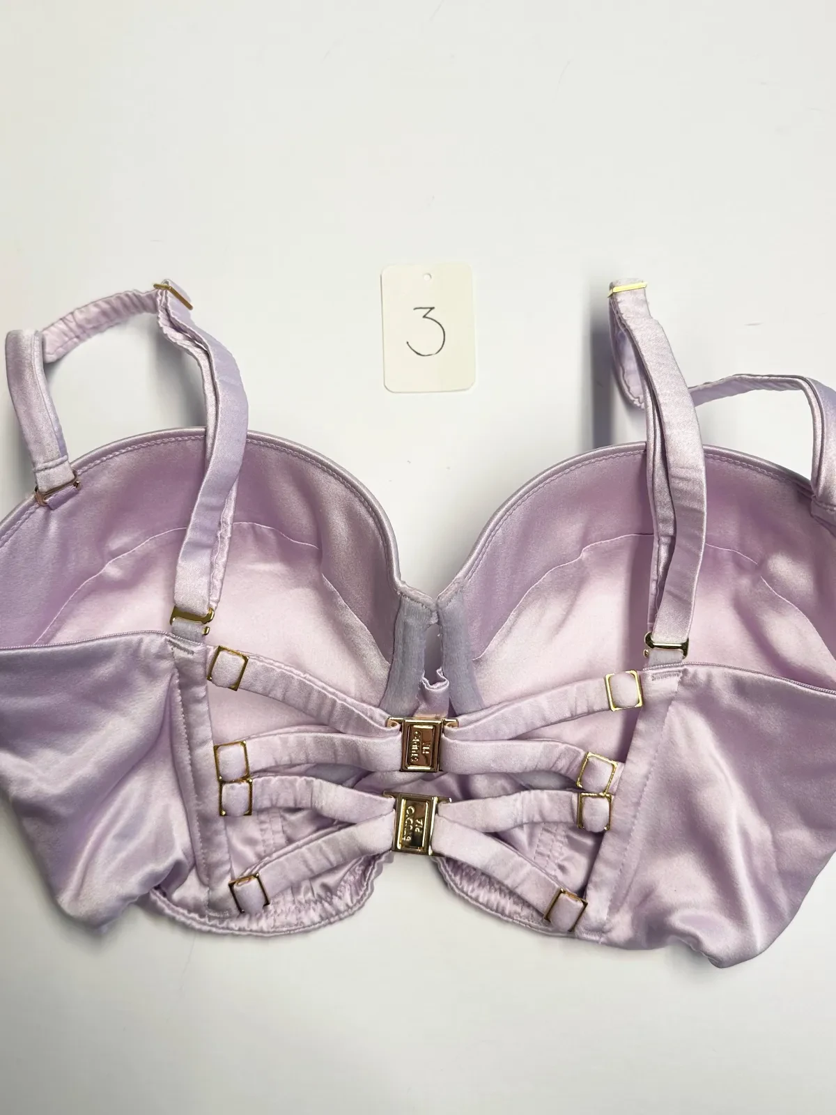 Petra Lilac Longline Bra Sample - 9 – view 5